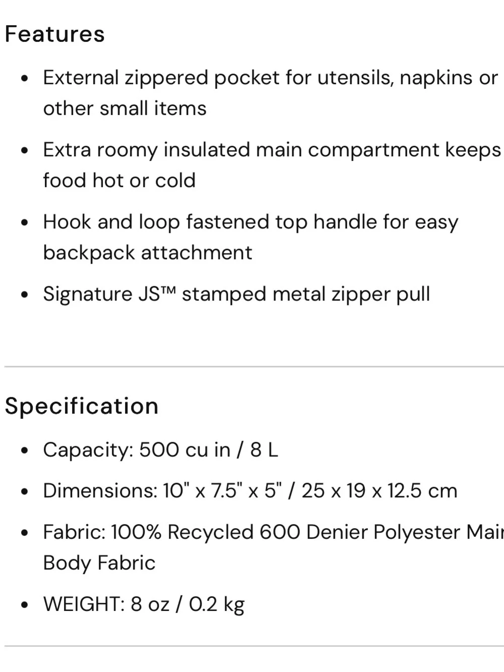 JanSport Lunch Bag-Galaxy Print Mini Backpack - Blue & Green